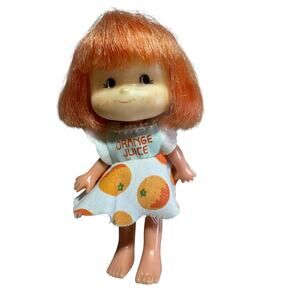 Vintage 1980's Strawberry Shortcake‎ Orange Juice Doll Friend American Greetings